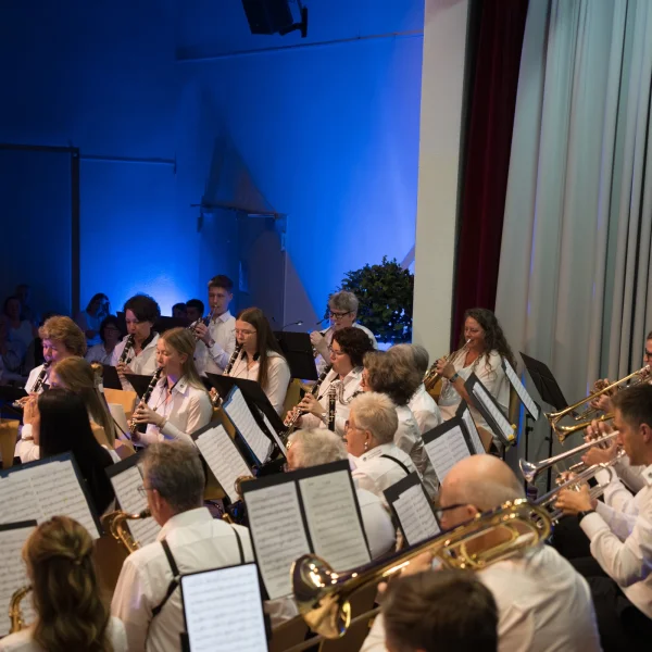 Musical in Concert 2026: Das Orchester in blauem Licht